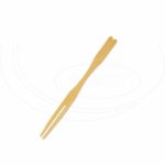 Bambusové napichovadlá VIDLIČKA 9 cm [100 ks]