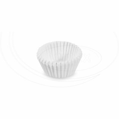Cukrárenské košíčky biele Ø 26 x 16 mm [1000 ks]