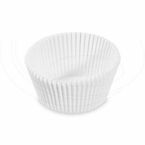 Cukrárenské košíčky biele Ø 50 x 32 mm [1000 ks]