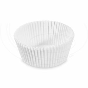 Cukrárenské košíčky biele Ø 55 x 30 mm [1000 ks]