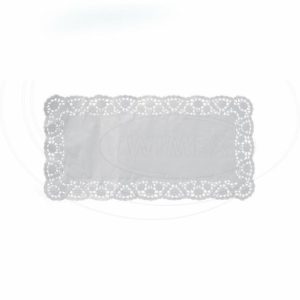 Dekoračné krajky hranaté 15 x 24 cm [100 ks]