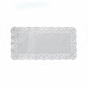 Dekoračné krajky hranaté 18 x 30 cm [100 ks]