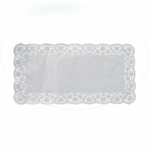 Dekoračné krajky hranaté 25 x 38 cm [6 ks]