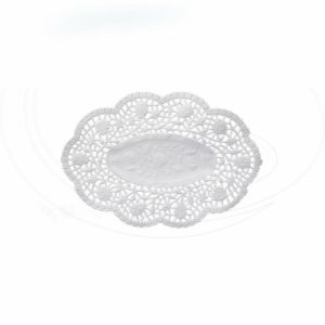 Dekoračné krajky oválne 18 x 13 cm [500 ks]