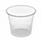 Dressingová miska priehľadná 125 ml (PP) [50 ks]