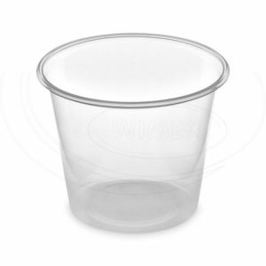 Dressingová miska priehľadná 125 ml (PP) [50 ks]