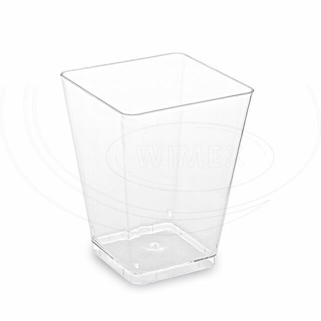 Fingerfood pohárik hranatý