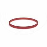 Gumičky červené silné (3 mm