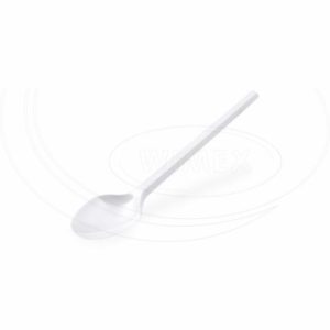 Kávová lyžička biela (CPLA) -BIO- 12