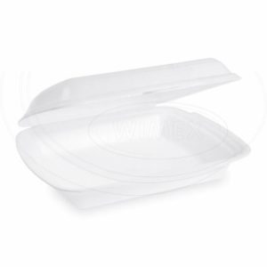 Menu box nedelený biely 241 x 207 x 69 mm [125 ks]