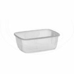 Miska hranatá priehľadná 200 ml (PP) [100 ks]