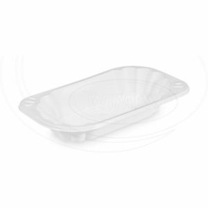 Miska oválna biela (PP) 250 ml [250 ks]