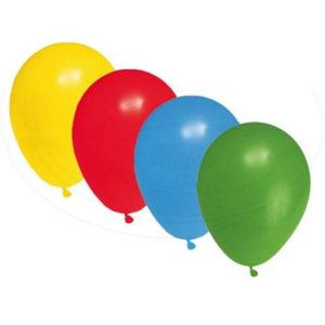 Nafukovacie balóniky farebné mix "L" [10 ks]
