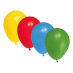 Nafukovacie balóniky farebné mix "M" [100 ks]