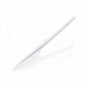 Nôž biely (CPLA) -BIO- 17 cm [100 ks]