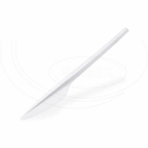 Nôž biely (CPLA) -BIO- 17 cm [100 ks]