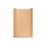 Pap. vrecká s okienkom - chlieb okrúhly (26+7x40cm