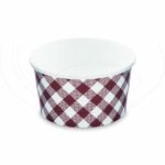 Papierová miska okrúhla KARO 350 ml