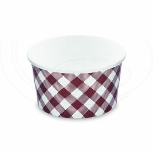 Papierová miska okrúhla KARO 350 ml