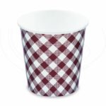 Papierová miska okrúhla KARO 750 ml
