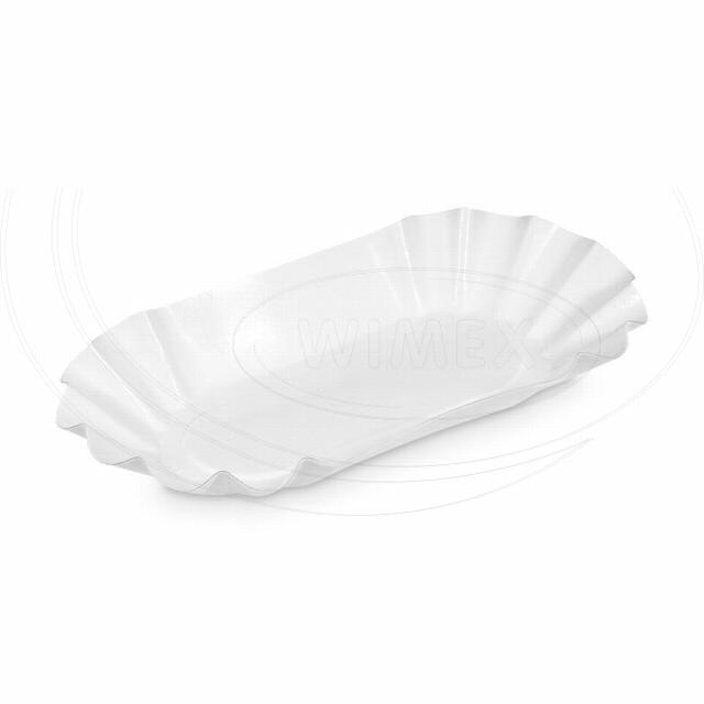 Papierové misky oválne 12