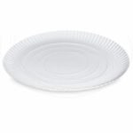 Papierové taniere hlboké Ø 34 cm [50 ks]