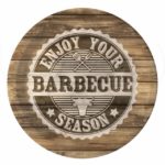 Papierové taniere Ø 23 cm BARBECUE SEASON [10 ks]