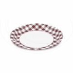 Papierové taniere Ø 23 cm KARO [10 ks]