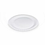 Papierové taniere plytké Ø 23 cm [100 ks]