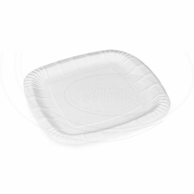 Papierové taniere štvorcové 24 x 24cm