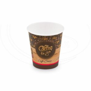 Papierový pohár "Coffee to go" 200 ml