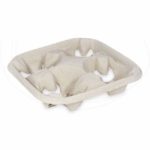 Podnos na 4 poháriky 21 x 21 cm [220 ks]