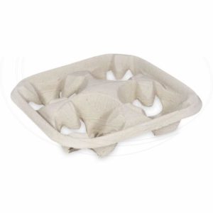 Podnos na 4 poháriky 21 x 21 cm [30 ks]