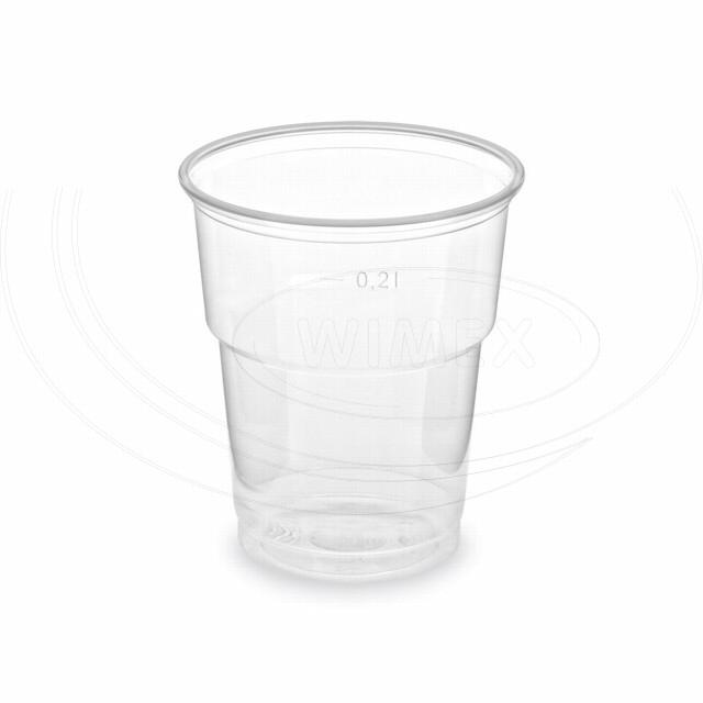 Pohár priehľadný 0