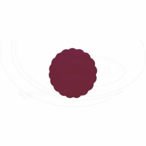 Rozetky PREMIUM Ø 9 cm bordové [500 ks]