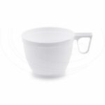 Šálka biela s uškom 0