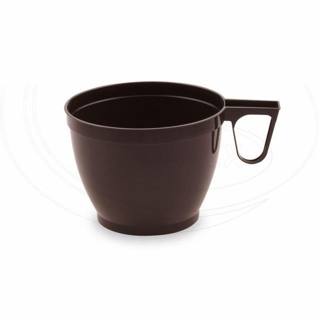 Šálka hnedá s uškom 0