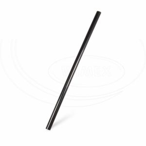 Slamky JUMBO čierne 20 cm