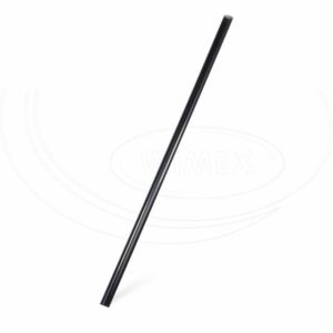 Slamky JUMBO čierne 25 cm