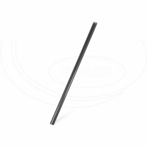 Slamky JUMBO čierne (PLA) -BIO- 20 cm
