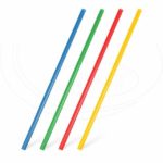 Slamky JUMBO farebné mix 25 cm