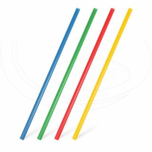 Slamky JUMBO farebné mix 25 cm