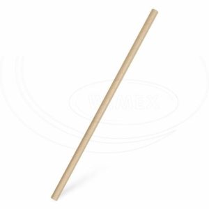 Slamky papierové JUMBO natural 25 cm