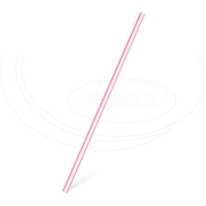 Slamky rovné pruhované 23 cm