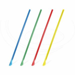 Slamky rovné s lyžičkou