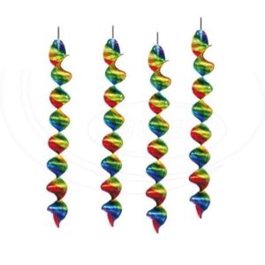 Špirály lesklé 60 cm (Ø 5 cm) [4 ks]