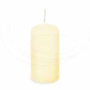 Sviečka valcová Ø 60 x 120 mm béžová [1 ks]