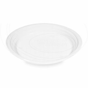 Tanier biely (PP) Ø 22 cm [100 ks]