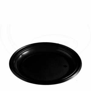 Tanier čierny (PS) Ø 22 cm [10 ks]