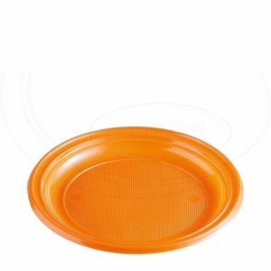 Tanier oranžový (PS) Ø 22 cm [10 ks]